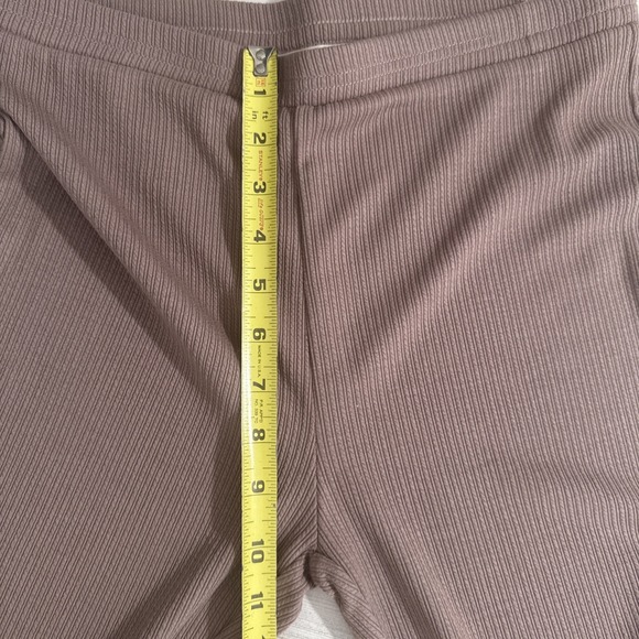 NWT! Women's Cozy Listicle Rib Knit Tank & Legging Set Mocha Large - Picture 15 of 16